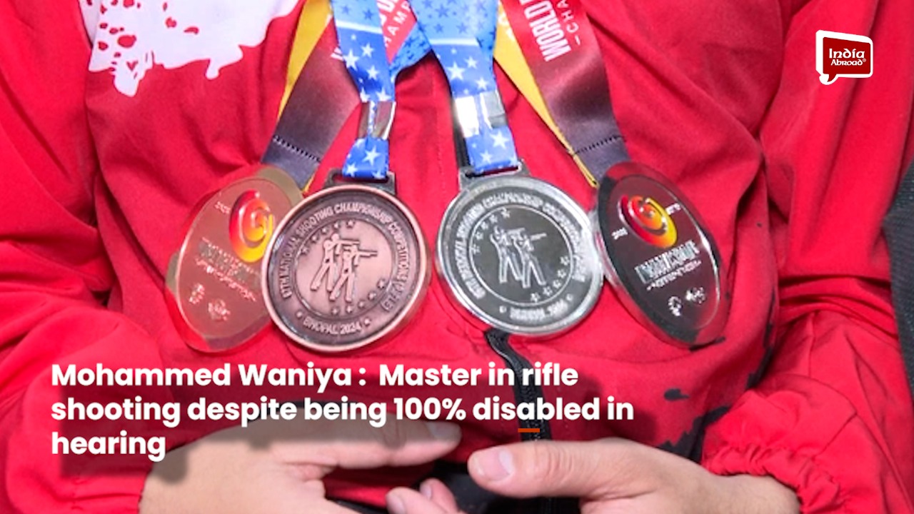 Mohammed Waniya: Master in rifle shooting despite being disabled in hearing